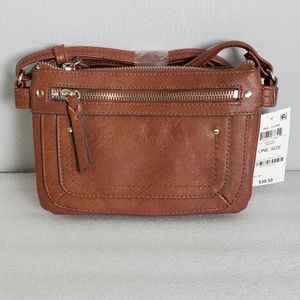 INC Riverton Mini Crossbody Brandy Purse (See Full Description)